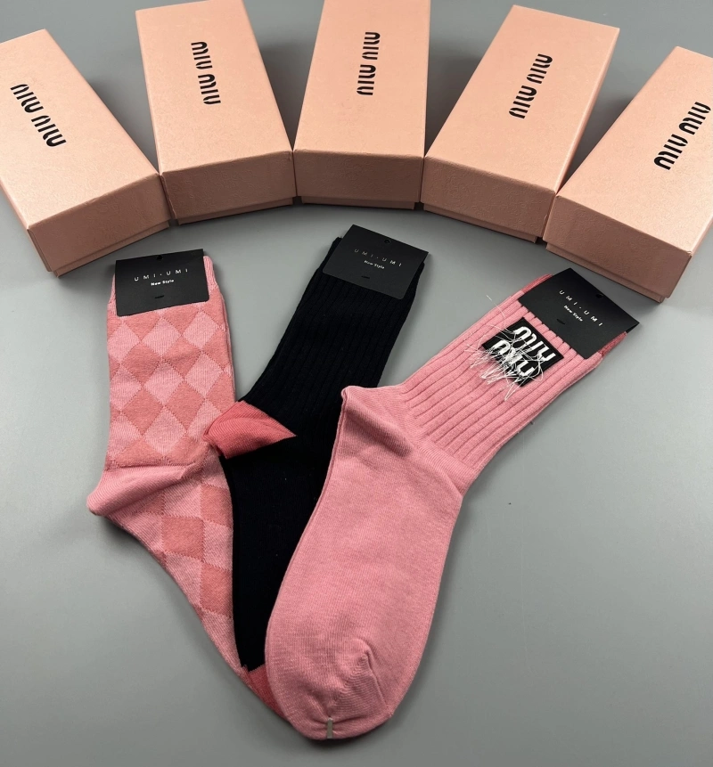 OdorResistant Miu Miu Socks 274435