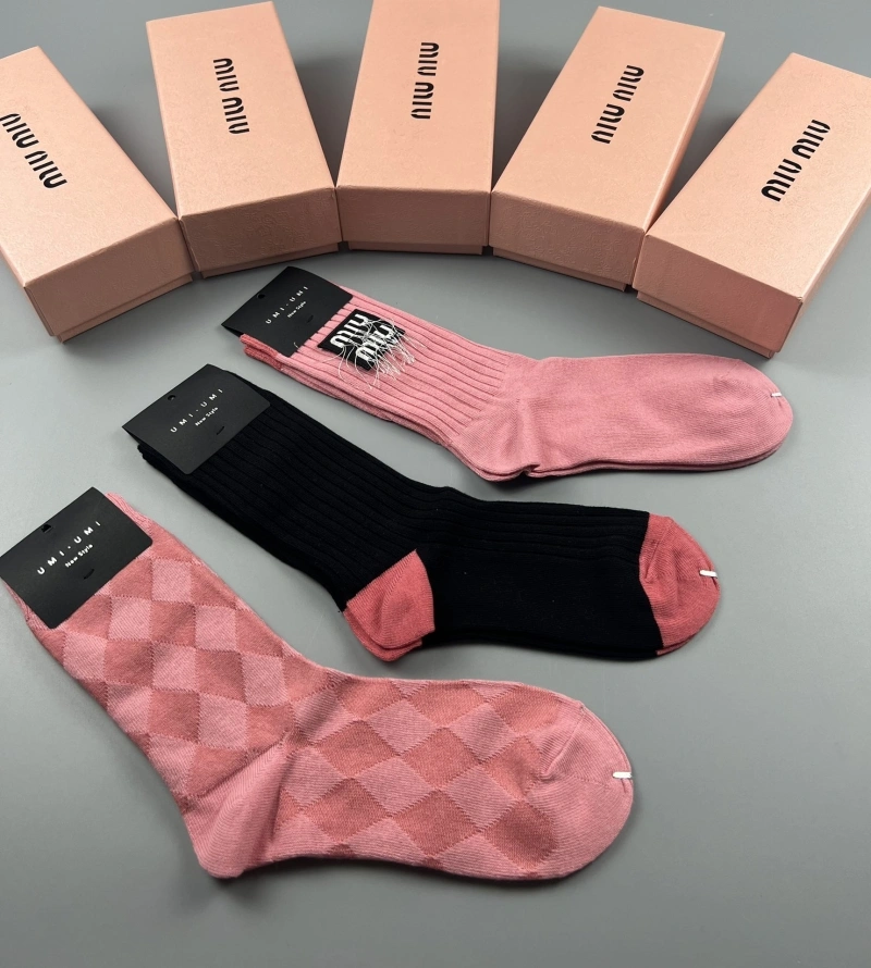 OdorResistant Miu Miu Socks 274435