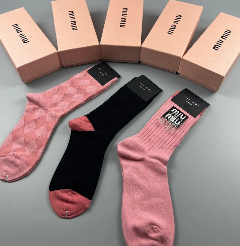 OdorResistant Miu Miu Socks 274435