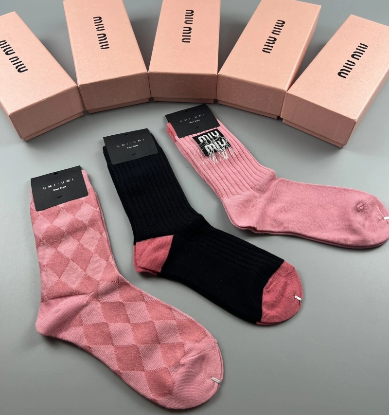 OdorResistant Miu Miu Socks 274435