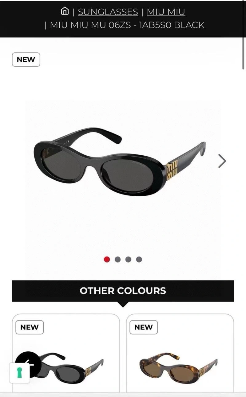 Miu Miu Sunglasses Attractive 281692