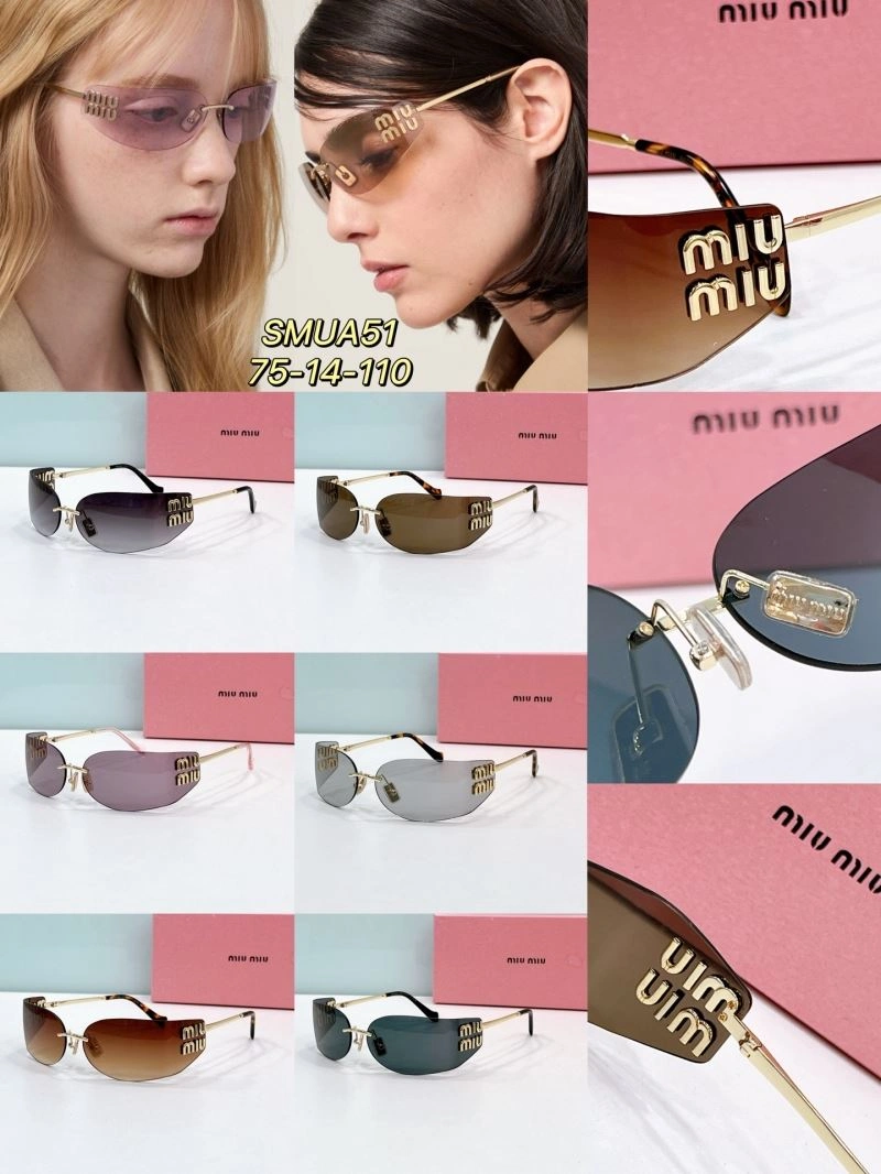 RelaxedFit Miu Miu Sunglasses 281657