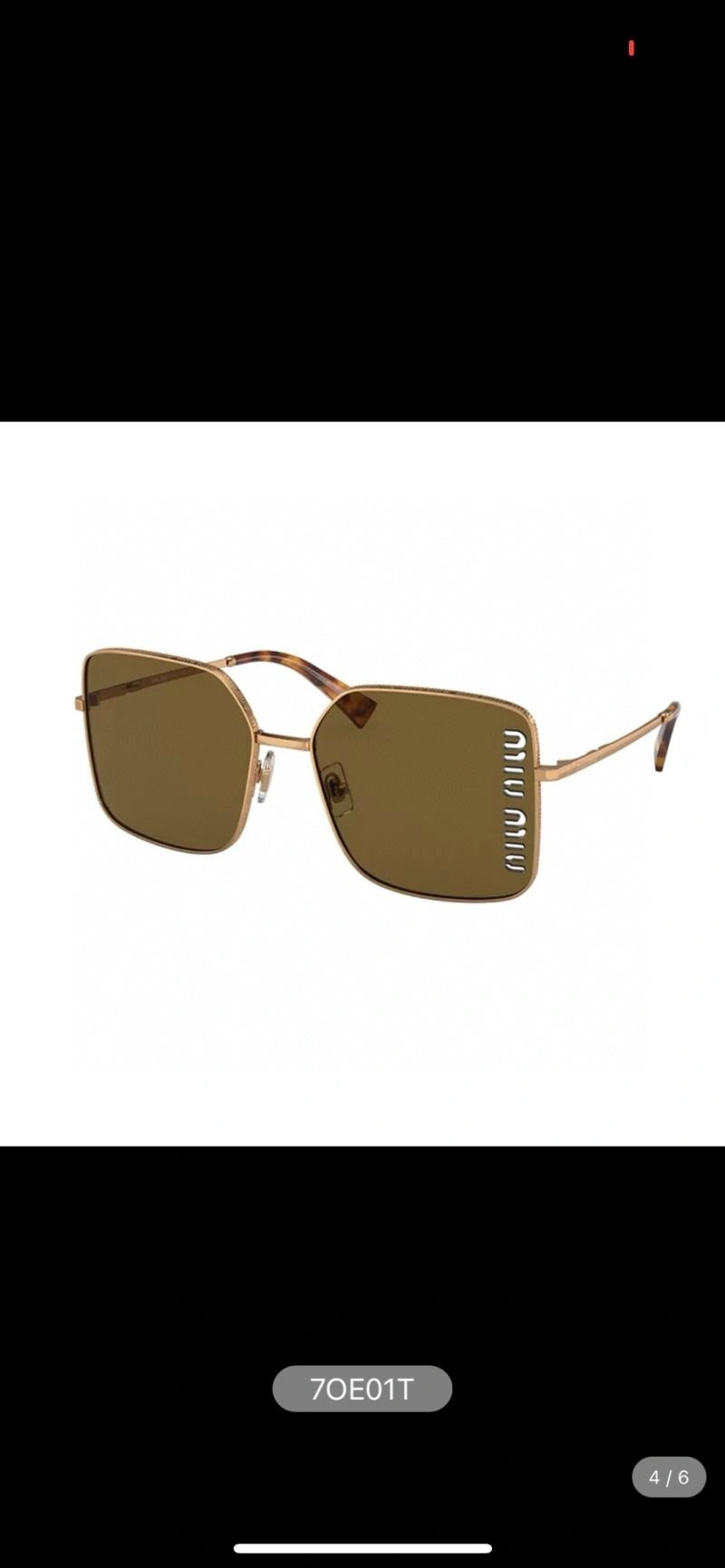 Comfortable Miu Miu Sunglasses 281601
