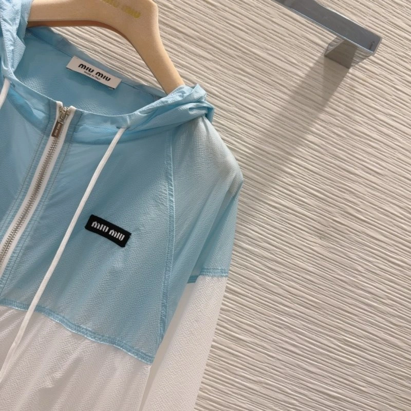 Breathable Miu Miu Sunscreen Jacket 156293