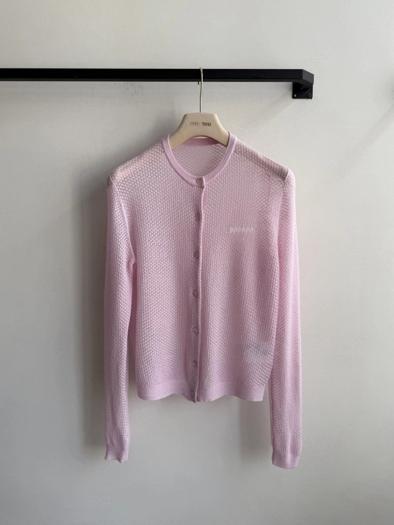 Miu Miu Sweaters Breathable 151121