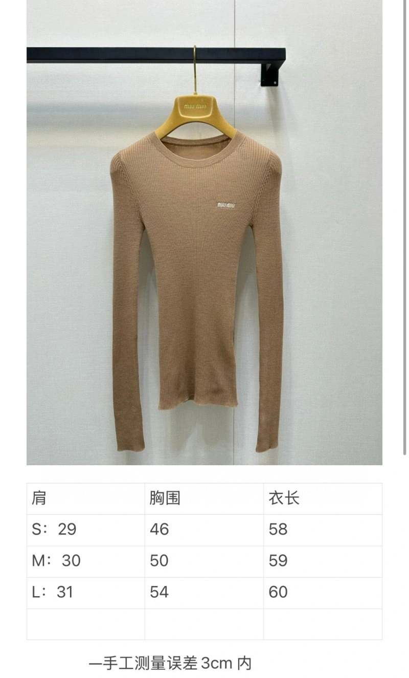 Miu Miu Sweaters Durable 148652