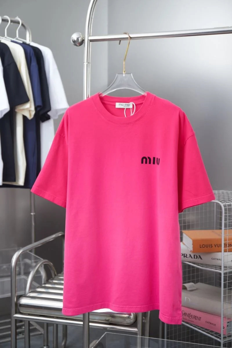 Miu Miu T-Shirts Refined 163558