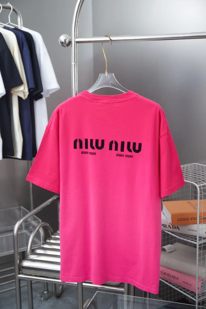 Miu Miu T-Shirts Refined 163558