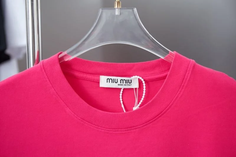 Miu Miu T-Shirts Refined 163558
