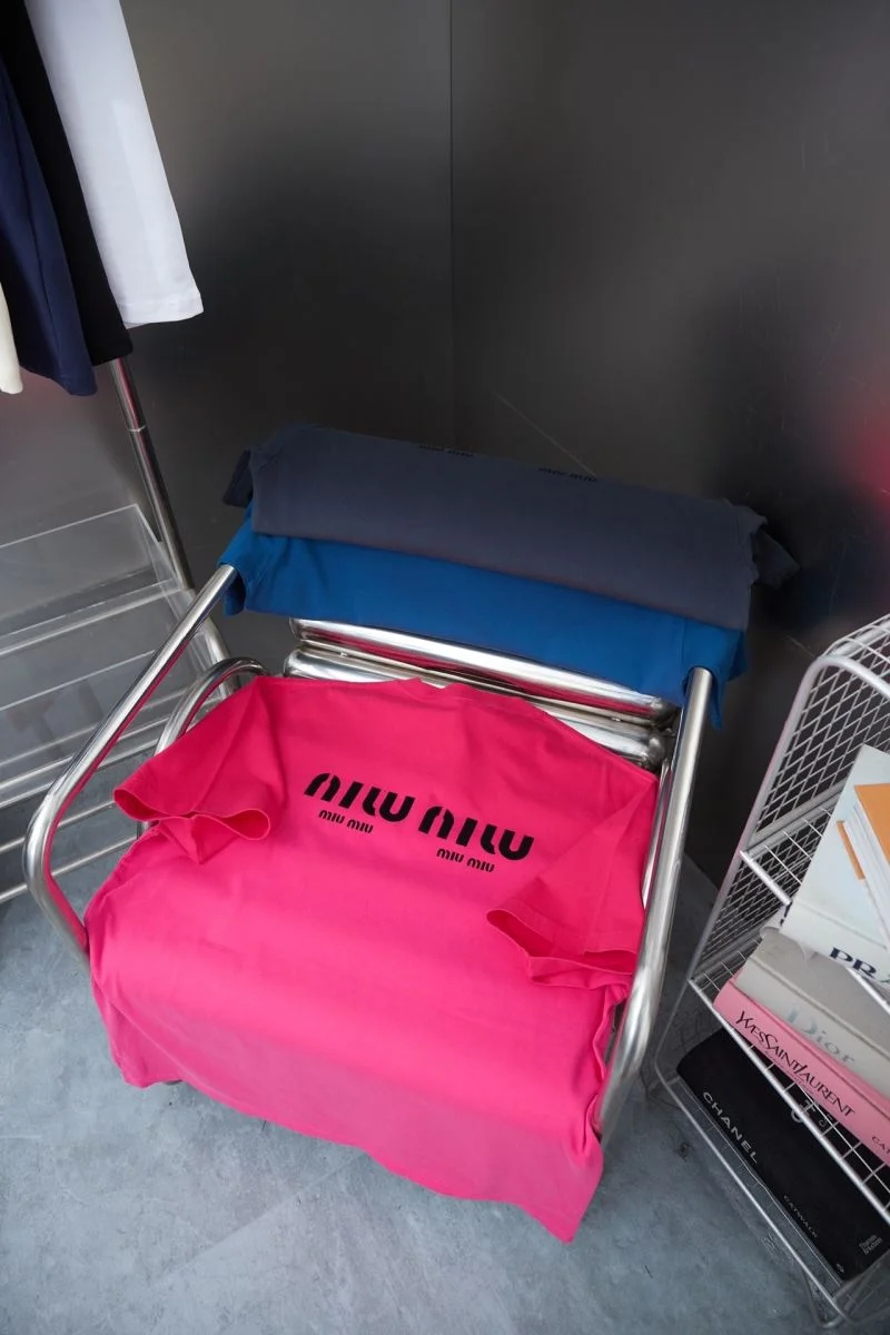 Miu Miu T-Shirts Refined 163558