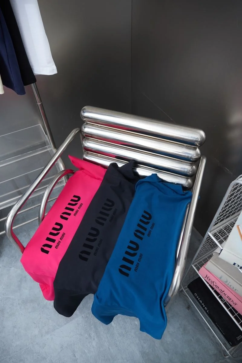 Miu Miu T-Shirts Refined 163558