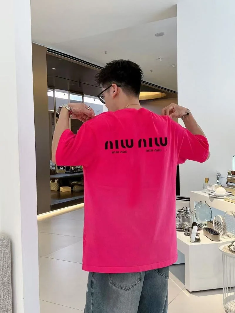Miu Miu T-Shirts Refined 163558