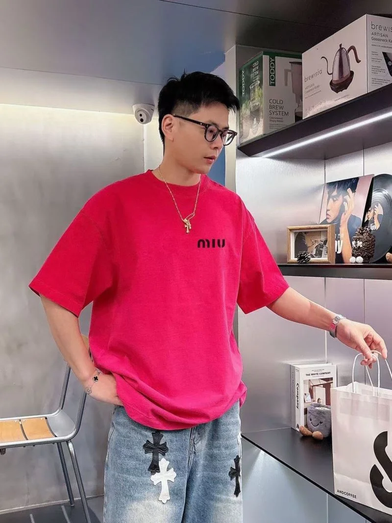 Miu Miu T-Shirts Refined 163558