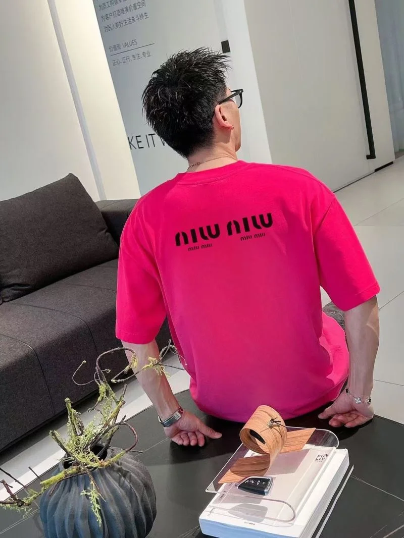 Miu Miu T-Shirts Refined 163558