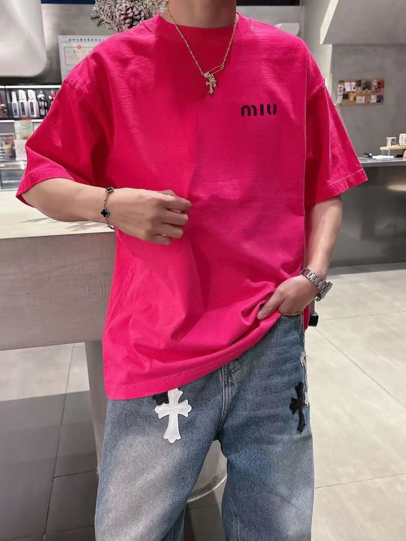 Miu Miu T-Shirts Refined 163558
