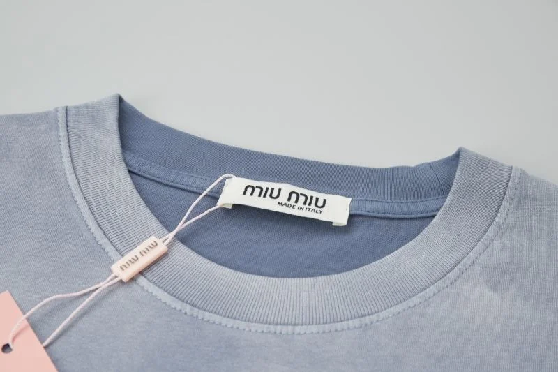 Miu Miu T-Shirts Efficient 163554