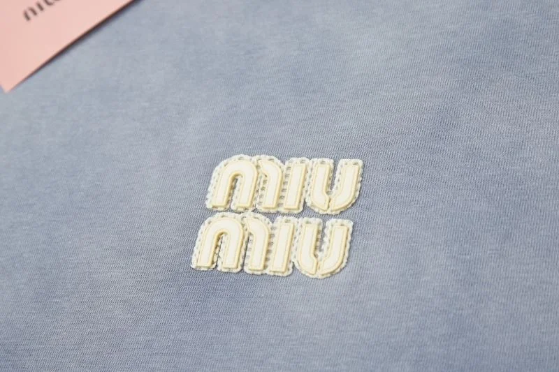 Miu Miu T-Shirts Efficient 163554