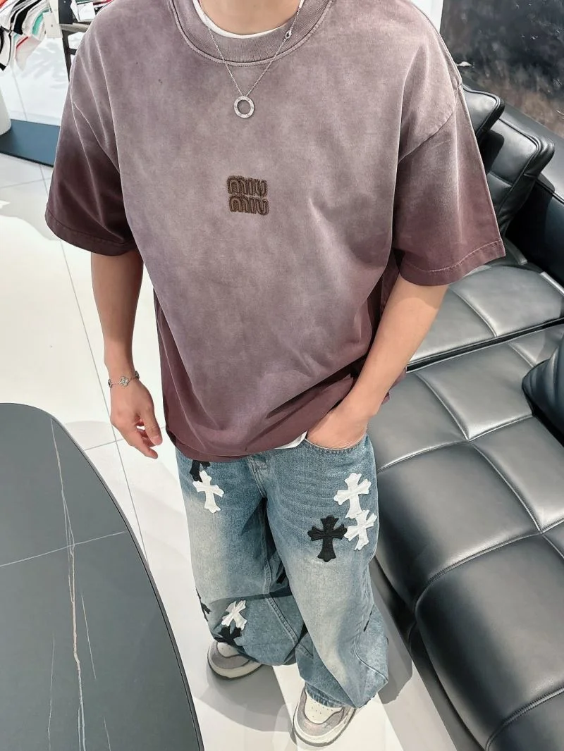 Miu Miu T-Shirts Durable 163585