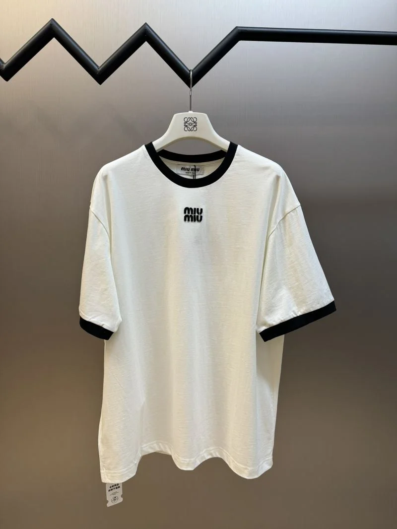 Miu Miu T-Shirts Popular 163553