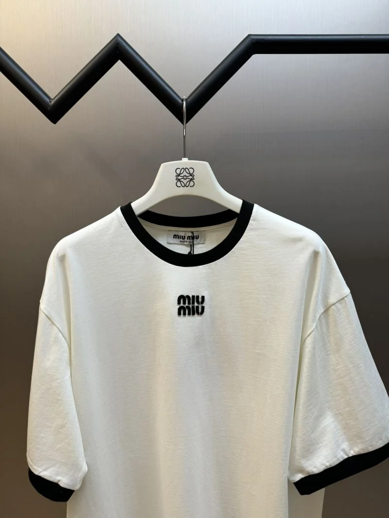 Miu Miu T-Shirts Popular 163553