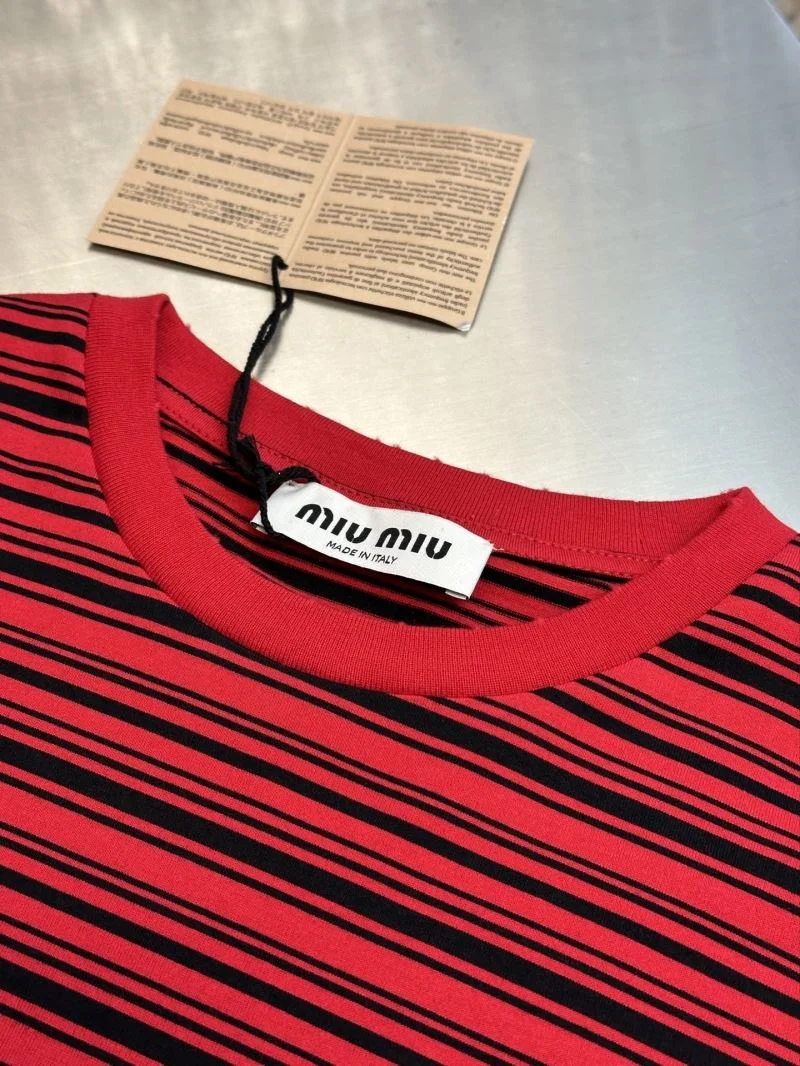 Minimalist Miu Miu T-Shirts 163546
