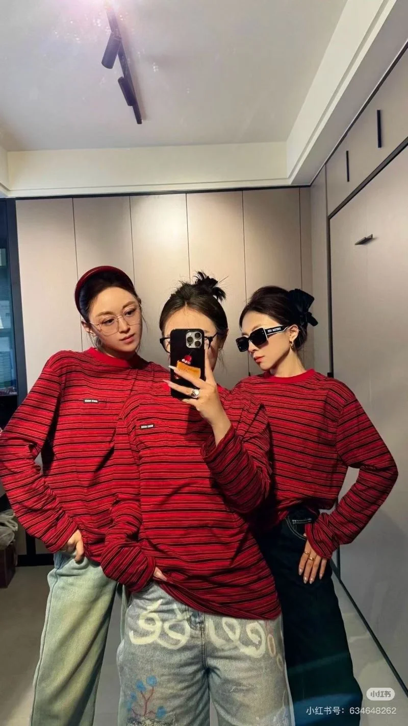 Minimalist Miu Miu T-Shirts 163546