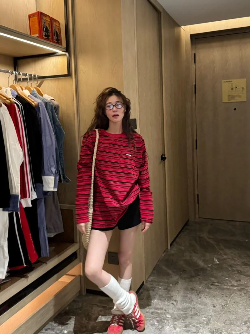 Minimalist Miu Miu T-Shirts 163546