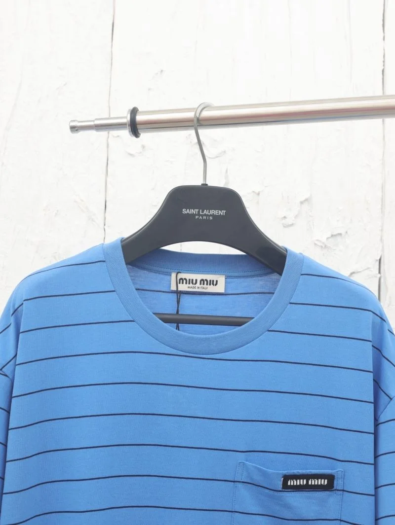 Miu Miu T-Shirts Durable 163551