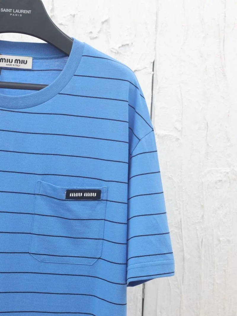 Miu Miu T-Shirts Durable 163551