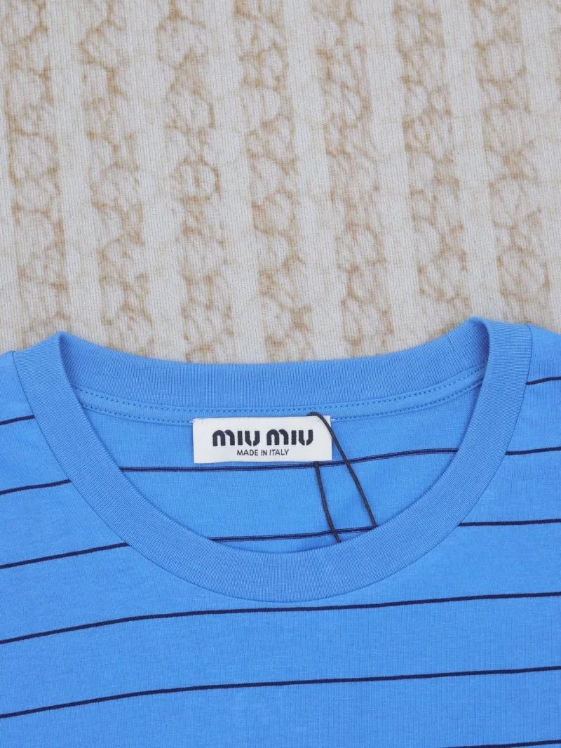 Miu Miu T-Shirts Durable 163551