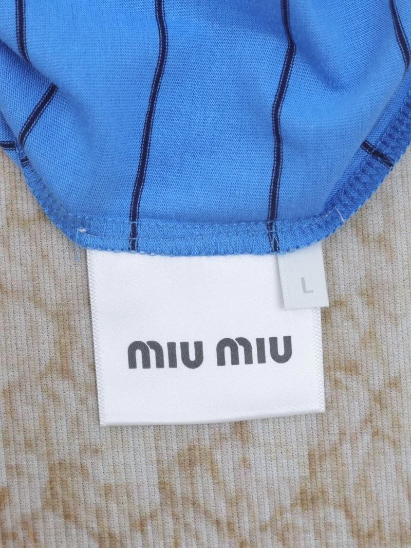 Miu Miu T-Shirts Durable 163551