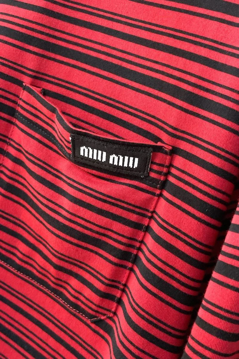 Miu Miu T-Shirts Elegant 164060