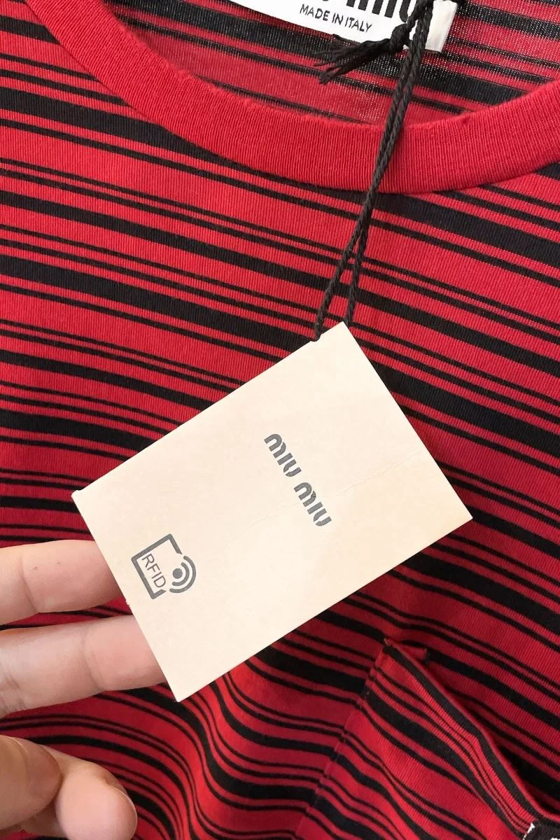 Miu Miu T-Shirts Elegant 164060