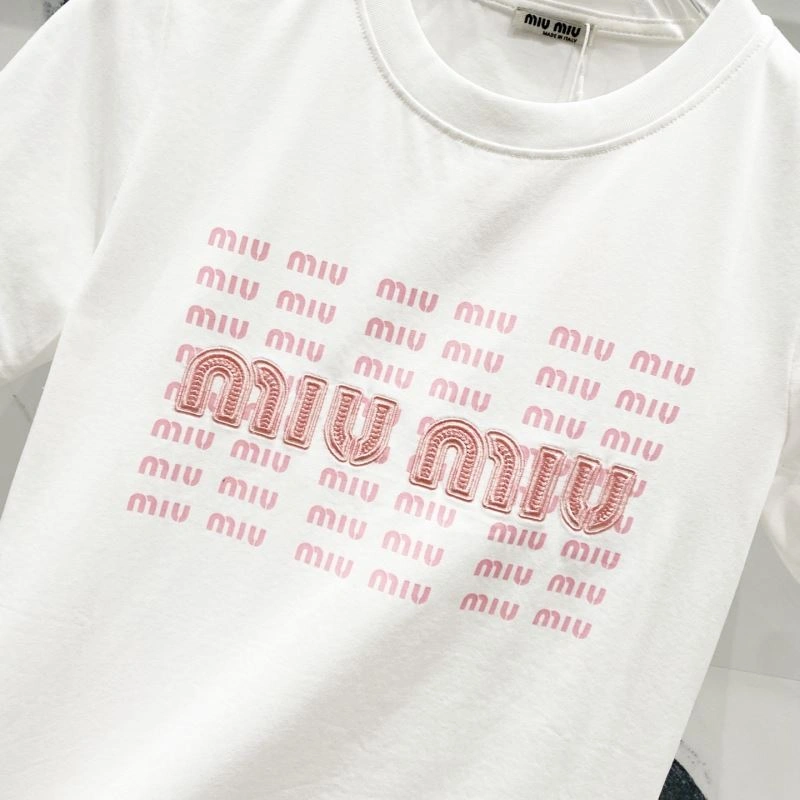 Refined Miu Miu T-Shirts 162456