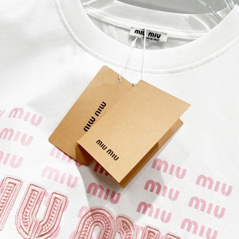 Refined Miu Miu T-Shirts 162456