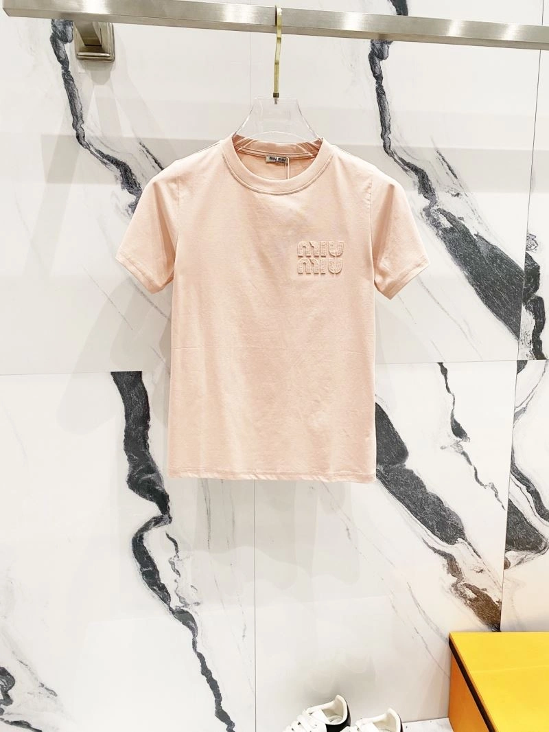 Miu Miu T-Shirts FlexibleFit 162452