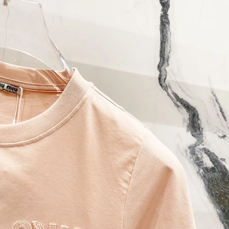 Miu Miu T-Shirts FlexibleFit 162452