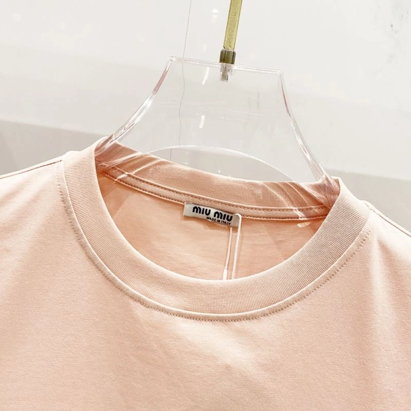 Miu Miu T-Shirts FlexibleFit 162452