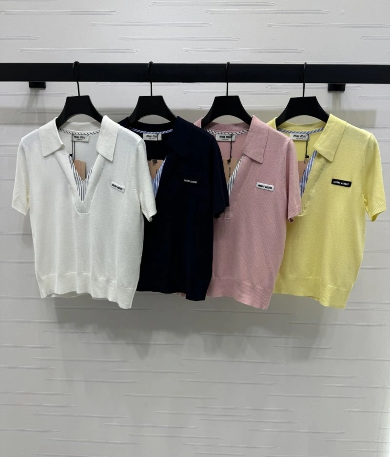 Vibrant Miu Miu T-Shirts 151111