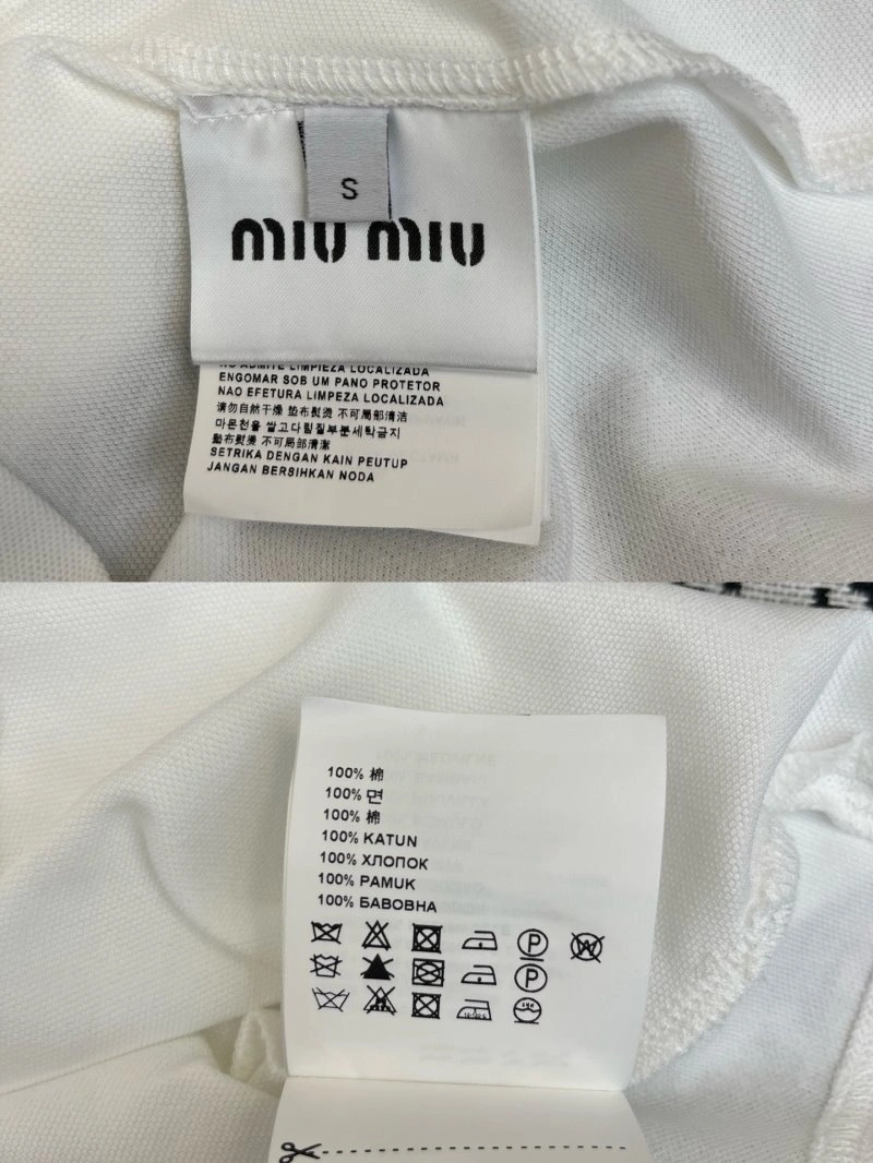 Miu Miu T-Shirts MoistureWicking 151091