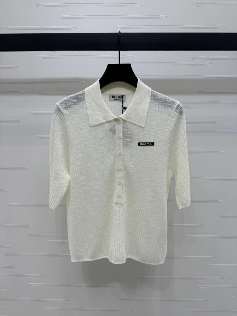 Miu Miu T-Shirts Stretchable 151104