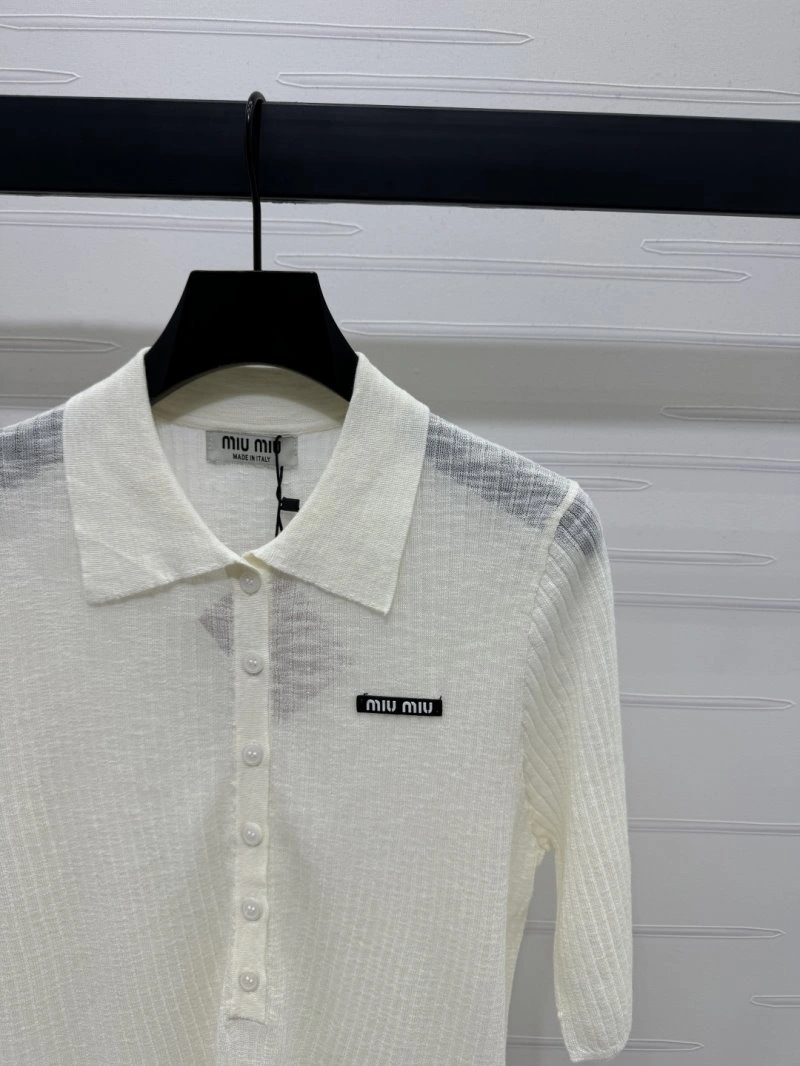 Miu Miu T-Shirts Stretchable 151104