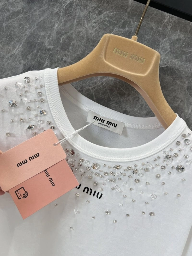 Miu Miu T-Shirts WaterResistant 151060