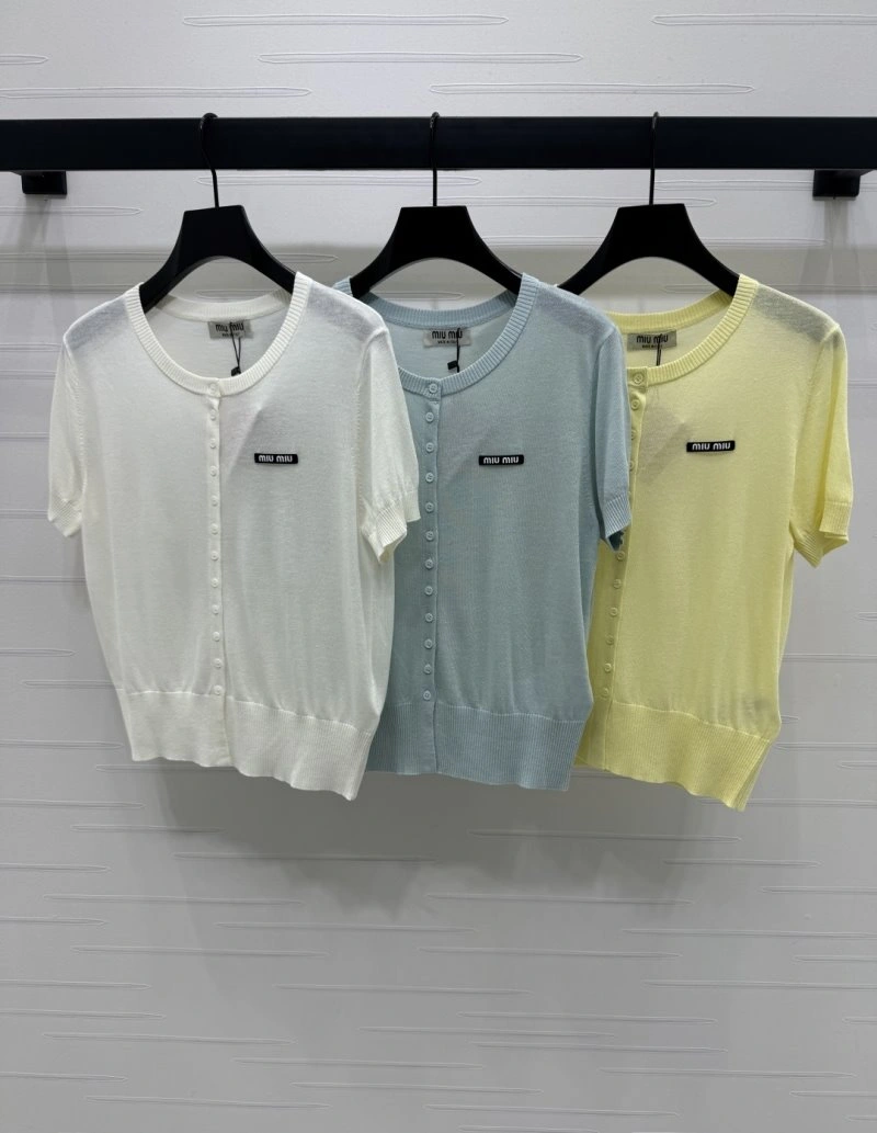 Miu Miu T-Shirts Neat 151027