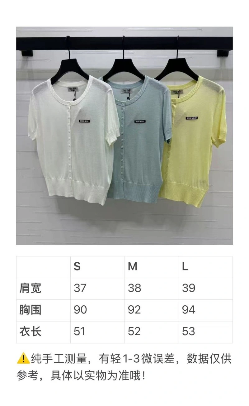 WaterResistant Miu Miu T-Shirts 151026