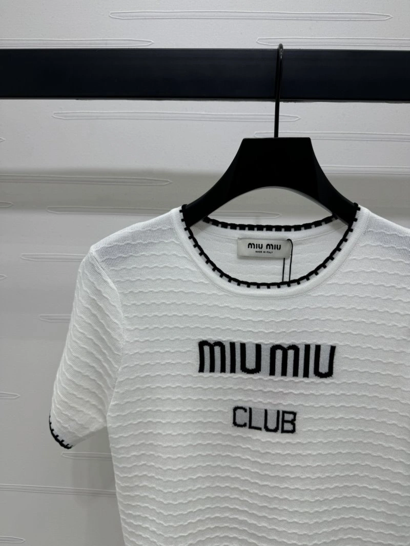 Lightweight Miu Miu T-Shirts 151025