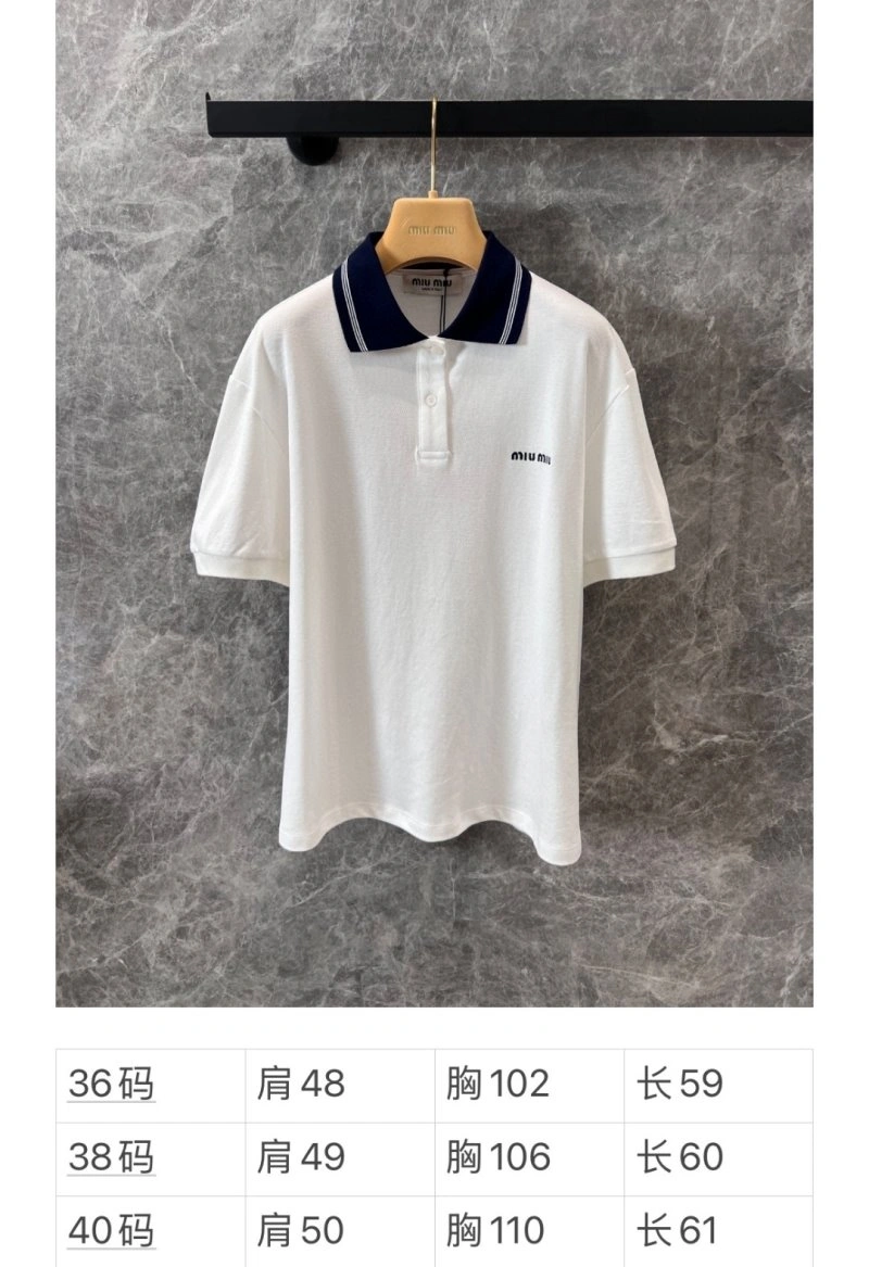 Lightweight Miu Miu T-Shirts 151008
