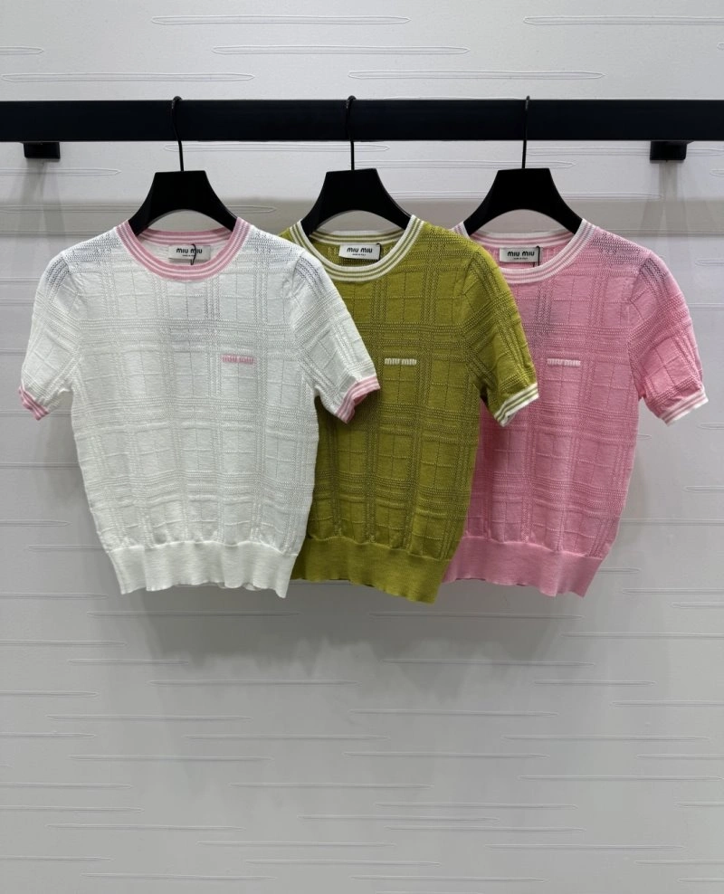 Sustainable Miu Miu T-Shirts 156263
