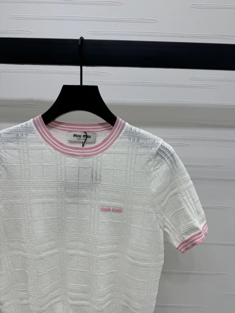 Sustainable Miu Miu T-Shirts 156263