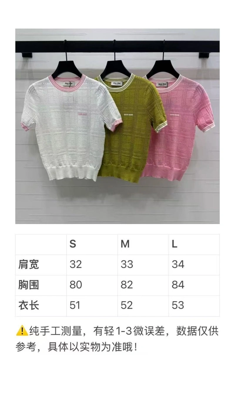 Affordable Miu Miu T-Shirts 156229